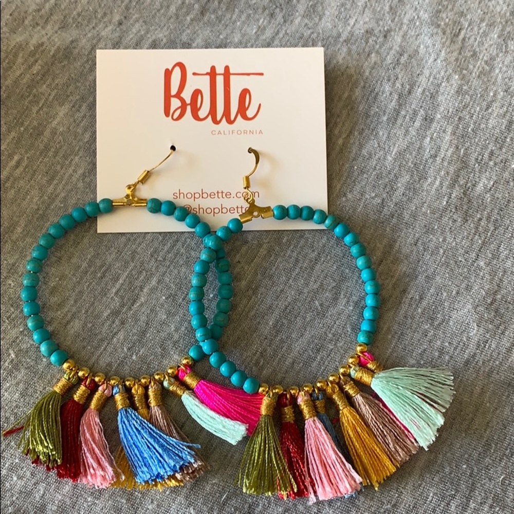 Bette Hoop Earrings - Brand New